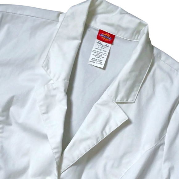 Dickies Jackets & Blazers - Dickies Contemporary Gen Flex White Coat Size Large